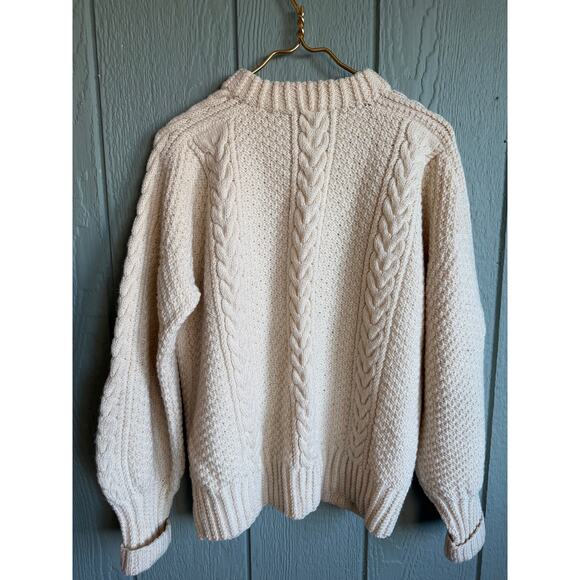 Vintage Blarney Woolen Mills Wool Knit Sweater, Large - Picture 6 of 6
